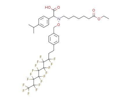 C<sub>37</sub>H<sub>40</sub>F<sub>17</sub>NO<sub>5</sub>