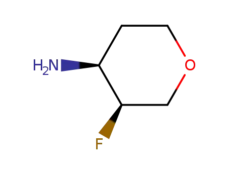 (3S,4S)-3-fluorotetrahydro-2H-pyran-4-amine
