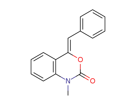 (Z)-4-benzylidene-1-methyl-1,4-dihydro-2H-3,1-benzoxazine-2-one