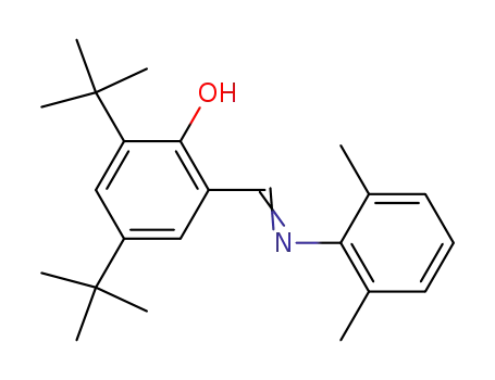 Phenol, 2,4-bis(1,1-dimethylethyl)-6-[[(2,6-dimethylphenyl)imino]methyl]-