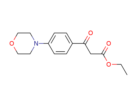 4-(4-MORPHOLINYL)-BETA-OXO-BENZENEPROPANOIC ACID ETHYL ESTER