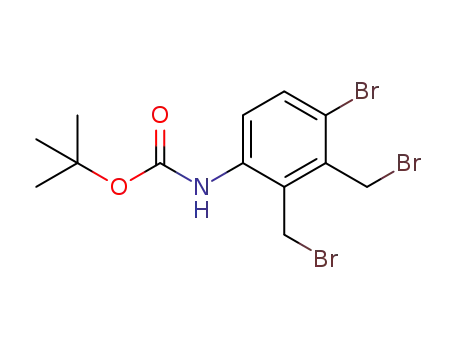 4-bromo-N-tert-butyloxycarbonyl-2,3-bis(bromomethyl)aniline