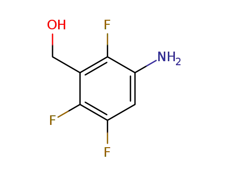 Molecular Structure of 1296309-57-3 ((3-amino-2,5,6-trifluorophenyl)methanol)