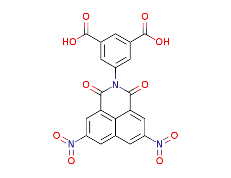 Molecular Structure of 1354701-62-4 (N-(3',5'-dicarboxyphenyl)-3,6-dinitro-1,8-naphthalimide)