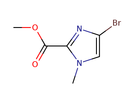 methyl 4-bromo-1-methylimidazole-2-carboxylate cas no. 864076-05-1 96%