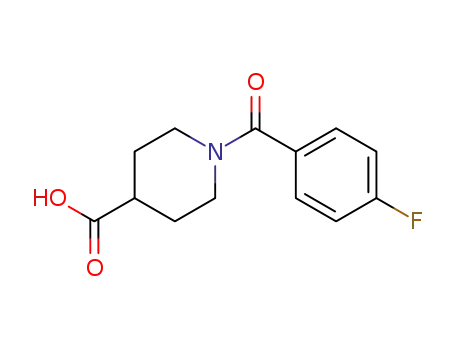 1-(4-플루오로-벤조일)-피페리딘-4-카르복실산