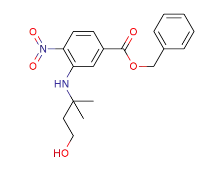 benzyl 3-[(4-hydroxy-2-methylbutan-2-yl)amino]-4-nitrobenzoate