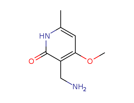 3-(aminomethyl)-4-methoxy-6-methylpyridin-2(1H)-one