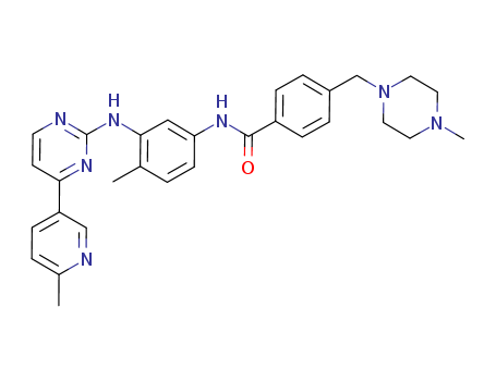 Benzamide, N-[4-methyl-3-[[4-(6-methyl-3-pyridinyl)-2-pyrimidinyl]amino]phenyl]-4-[(4-methyl-1-piperazinyl)methyl]-