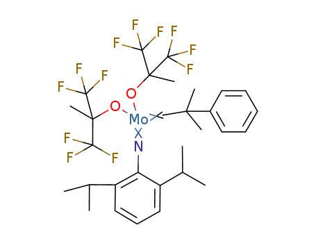2,6-Diisopropylphenylimidoneophylidene molybdenum(VI) bis(hexafluoro-t-butoxide) SCHROCK'S CATALYST