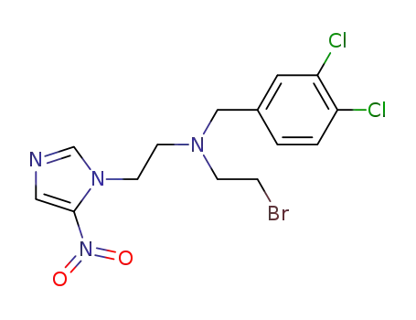 2-bromo-N-(3,4-dichlorobenzyl)-N-[2-(5-nitro-1H-imidazol-1-yl)ethyl]ethanamine