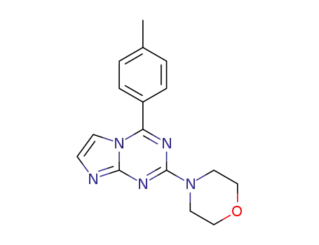 4-(4-p-tolylimidazo[1,2-a][1,3,5]triazin-2-yl)morpholine