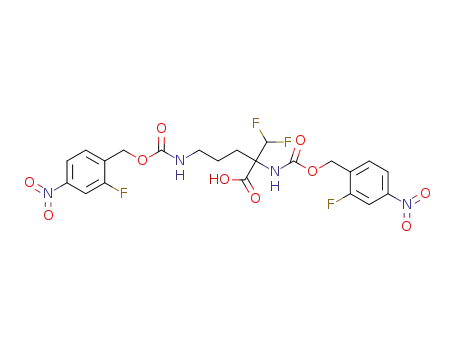 Molecular Structure of 1412457-40-9 (C<sub>22</sub>H<sub>20</sub>F<sub>4</sub>N<sub>4</sub>O<sub>10</sub>)