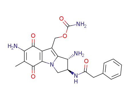trans-N<SUP>2</SUP>-phenylacetyl-2,7-diamino-1-aminomitosene