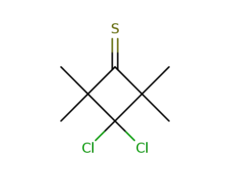시클로부탄티온, 3,3-디클로로-2,2,4,4-테트라메틸-(9CI)