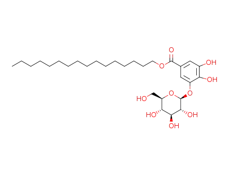 hexadecyl 3-O-(β-D-glucopyranosyl)-4,5-dihydroxybenzoate