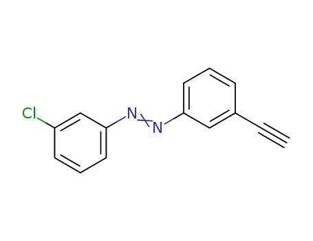 1-(3-chlorophenyl)-2-(3-ethynylphenyl)diazene