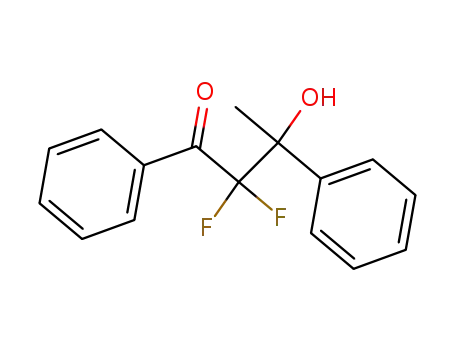 1-Butanone, 2,2-difluoro-3-hydroxy-1,3-diphenyl-