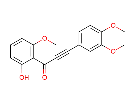 3-methoxy-2-[3-(3,4-dimethoxyphenyl)propynoyl]phenol