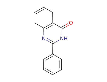5- 알릴 -6- 메틸 -2- 페닐 피리 미딘 -4- 올