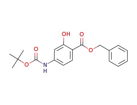 benzyl 4-[(tert-butoxycarbonyl)amino]-2-hydroxybenzoate