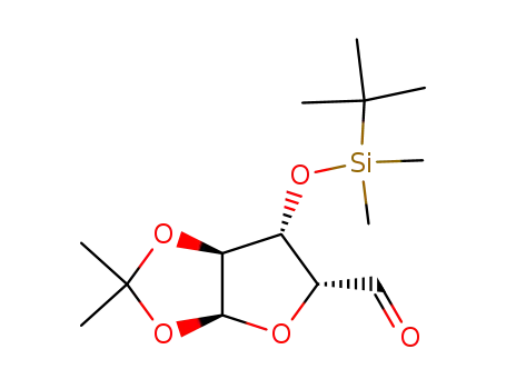 (3aS,5R,6R,6aS)-6-((tert-butyldiMethylsilyl)oxy)-2,2-diMethyltetrahydrofuro[2,3-d][1,3]dioxole-5-carbaldehyde