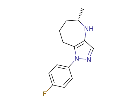 (S)-1-(4-fluorophenyl)-5-methyl-1,4,5,6,7,8-hexahydro-1,2,4-triazaazulene