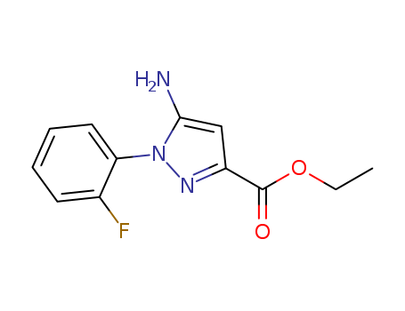 5-amino-1-(2-fluorophenyl)-1H-Pyrazole-3-carboxylic acid ethyl ester