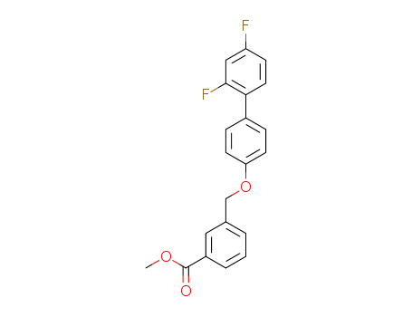 3-(2',4'-difluoro-biphenyl-4-yloxymethyl)-benzoic acid methyl ester