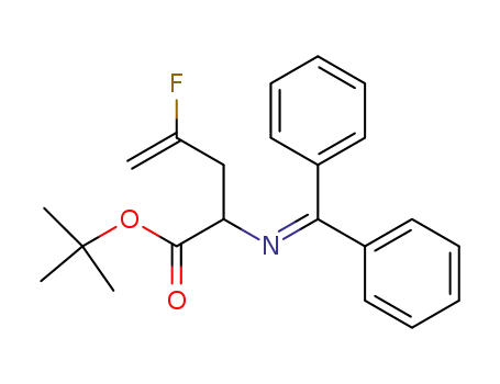 tert-butyl 2-(benzhydrylideneamino)-4-fluoropent-4-enoate