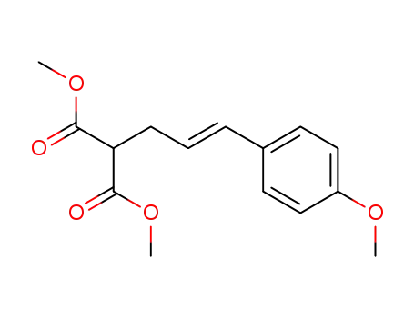 Propanedioic acid, [(2E)-3-(4-methoxyphenyl)-2-propenyl]-, dimethyl
ester