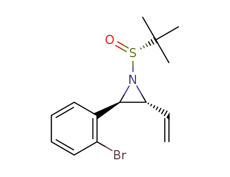 (2R,3R)-2-(2-bromophenyl)-1-((R)-tert-butylsulfinyl)-3-vinylaziridine