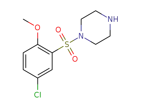 1-(5-클로로-2-메톡시-벤젠설포닐)-피페라진