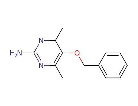 5-(benzyloxy)-4,6-dimethylpyrimidin-2-amine