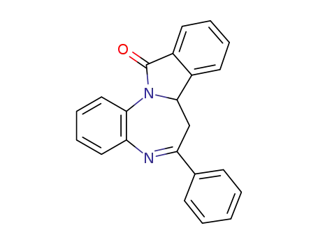 6-phenyl-7,7a-dihydro-12H-benzo[2,3][1,4]diazepino[7,1-a]isoindol-12-one