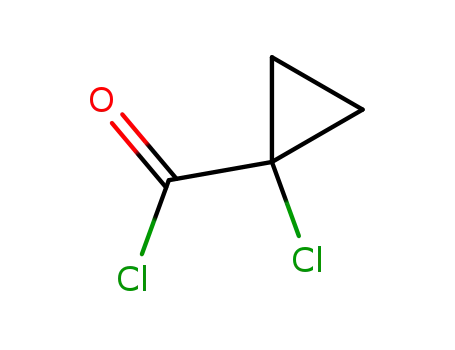 Molecular Structure of 73492-25-8 (1-chloro-1-chloro-acetyl-cyclopropane)