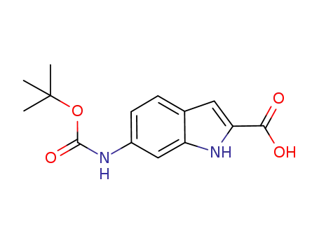 6-(tert-ButoxycarbonylaMino)-1H-indole-2-carboxylic acid