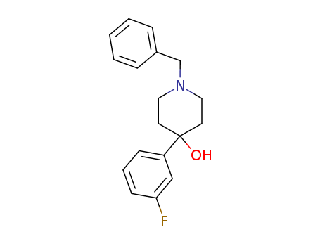 1-benzyl-4-(3-fluorophenyl)piperidin-4-ol