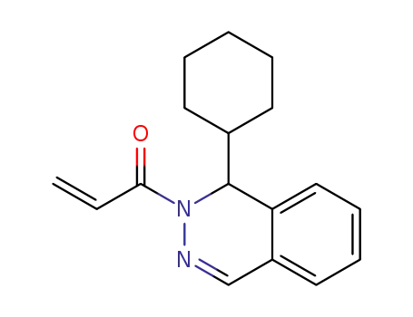 1-(1-cyclohexyl-2(1H)-phthalazinyl)-2-propen-1-one