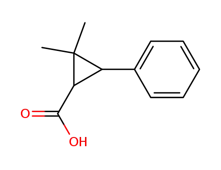 2,2-dimethyl-3-phenylcyclopropanecarboxylic acid