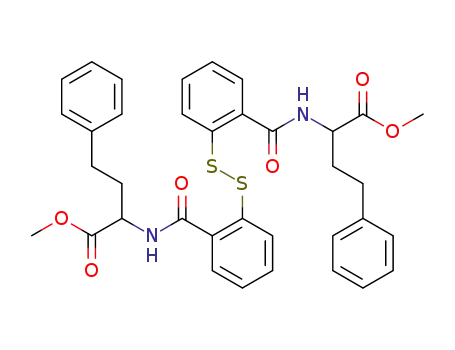 2,2'-dithiodibenzoyl bis-benzylalanine methyl ester