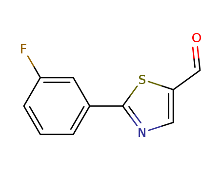 5-Thiazolecarboxaldehyde,2-(3-fluorophenyl)-