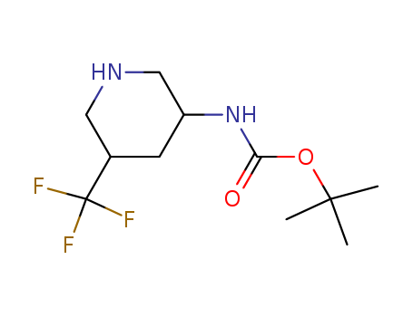 cis-3-(Boc-amino)-5-(trifluormethyl)piperidine
