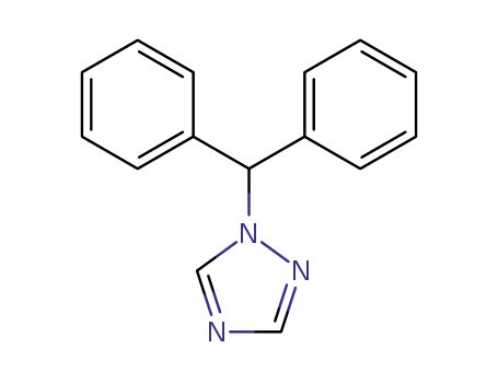 Molecular Structure of 102993-98-6 (1-BENZHYDRYL-1,2,4-TRIAZOLE)