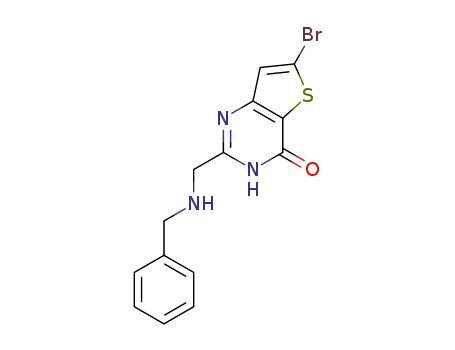 2-[(benzylamino)methyl]-6-bromothieno[3,2-d]pyrimidin-4(3H)-one
