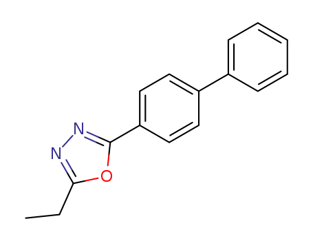 2-(biphenyl-4-yl)-5-ethyl-1,3,4-oxadiazole