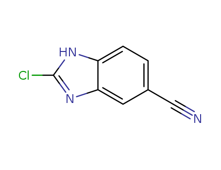 2-Chloro-5-cyanobenzimidazole