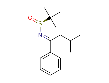 (S<sub>S</sub>)-2-methyl-N-[(1E)-3-methyl-1-phenylbutylidene]propane-2-sulfinamide