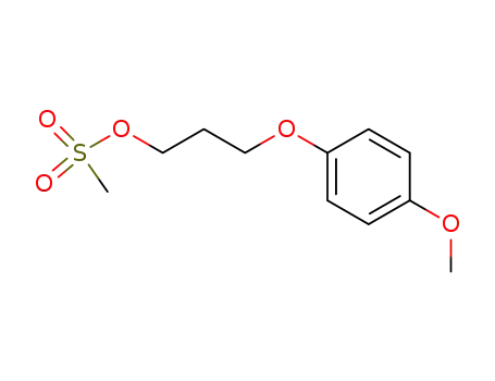 Molecular Structure of 125714-79-6 (3-(4-METHOXYPHENOXY)-PROPYL METHANESULF&)