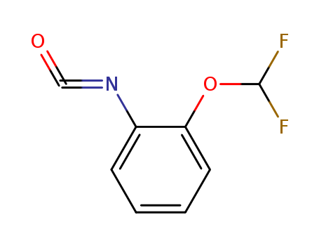2-(Difluoromethoxy)phenyl isocyanate cas no. 186589-03-7 98%
